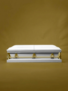 Forever Collection Halo Gold Casket — view 3