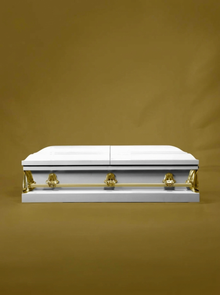 Forever Collection Halo Gold Casket — view 3