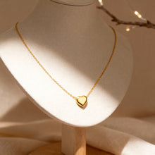 Eterna Heart Cremation Necklace | Gold