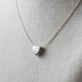 Eterna Heart Cremation Necklace | Silver