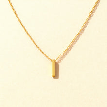 Solace Bar Cremation Necklace | Gold