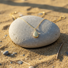 Arden Drop Cremation Necklace | Gold