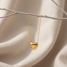 Eterna Heart Cremation Necklace | Gold