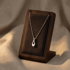 Infinity Cremation Pendant Necklace | Silver
