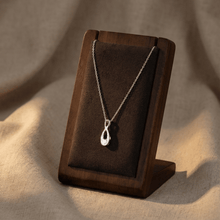 Infinity Cremation Pendant Necklace | Silver