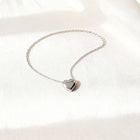 Eterna Heart Cremation Necklace | Silver