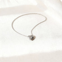 Eterna Heart Cremation Necklace | Silver