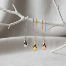 Arden Drop Cremation Necklace | Gold