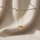 Eterna Heart Cremation Necklace | Gold