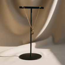 Infinity Cremation Pendant Necklace | Gold