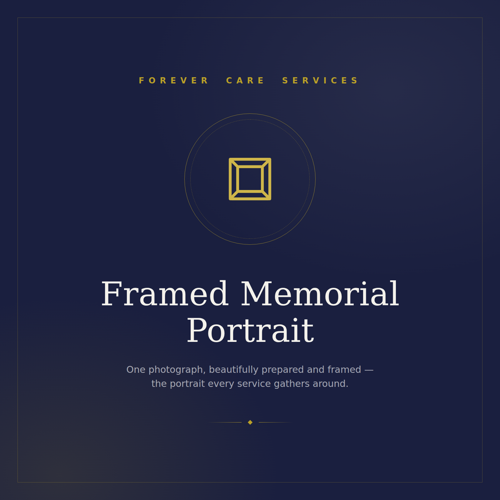 Memorial portrait