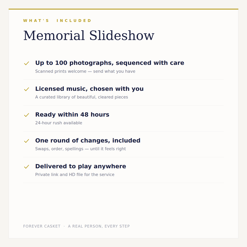 Memorial Slideshow
