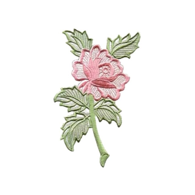 Pink Rose Stem (#1113)