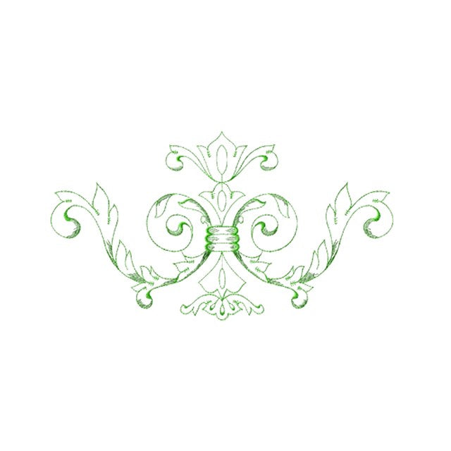 Floral Scroll (#1180)