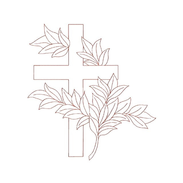 Cross and Leaves (#1215)