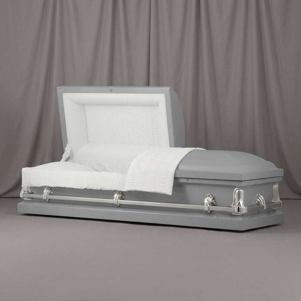 Their casket. Every color. Every detail.